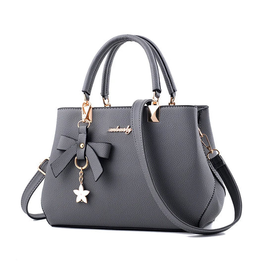 Yogodlns Floral Pendant Bag – Chic Shoulder & Office-Ready Tote