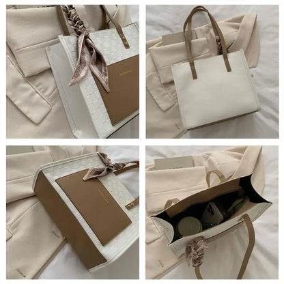Korean Style Tote – Trendy Print & Luxury Design