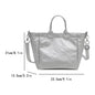 Large Capacity Tote – Chic, Durable & Commute-Ready"