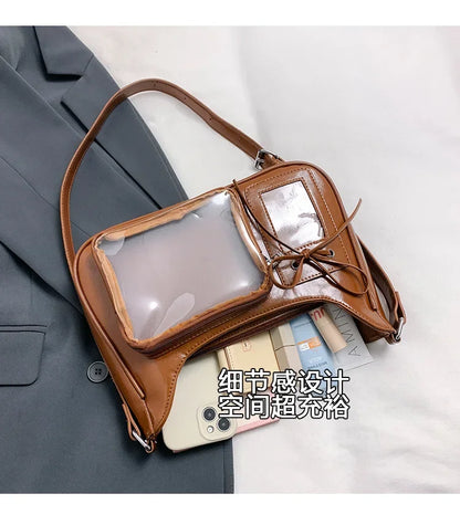 Y2K Transparent Ita Bag
