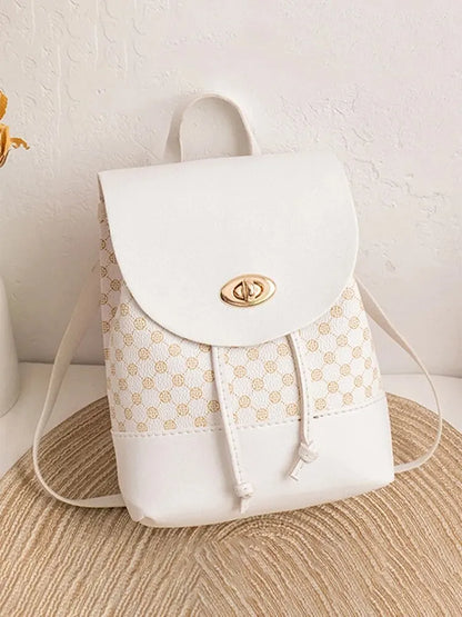 Leather Shoulder Bag – Slim, Portable, Large-Capacity Phone Backpack for Women