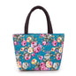 Durable Floral Canvas Tote – Cute Casual Bucket Shoulder Bag for Women