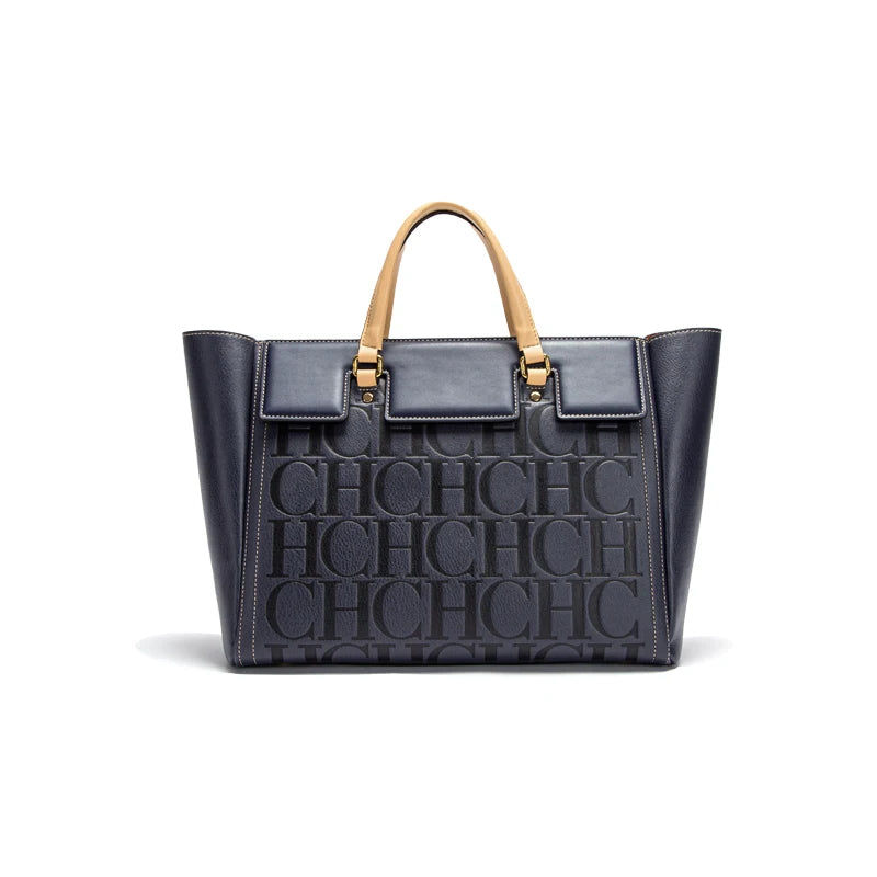 CHCH Embossed Handbag – Spacious, Stylish & Business-Ready