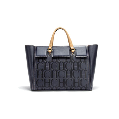 CHCH Embossed Handbag – Spacious, Stylish & Business-Ready