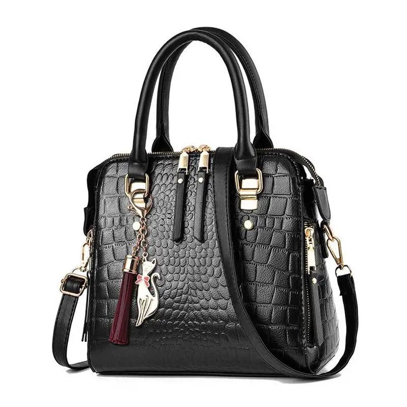 Luxury Crocodile Shoulder Bag – Bold, Stylish & Feminine