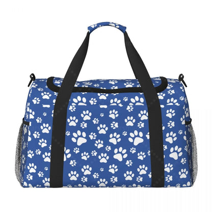 Dog Paw Travel Tote – Lightweight, Durable & Spacious Handbag for Daily Use