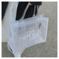 Luxury Clear Beach Tote – Chic, Spacious & Summer-Perfect