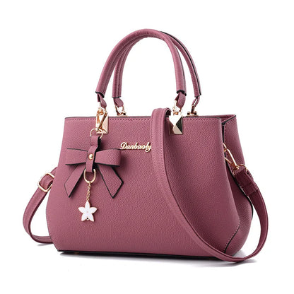 Yogodlns Floral Pendant Bag – Chic Shoulder & Office-Ready Tote