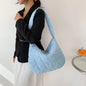 Quilted Sporty Puffer Hobo