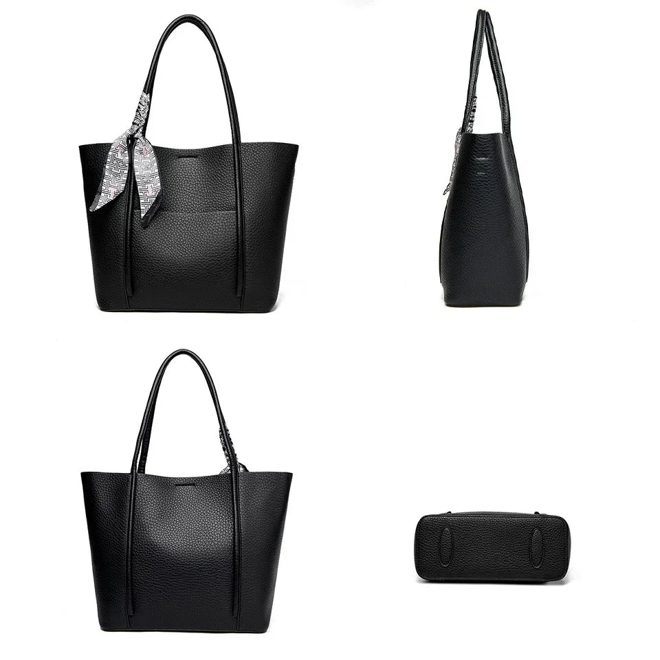 Genuine Leather Tote – Vintage Style, Everyday Elegance"