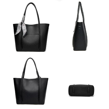 Genuine Leather Tote – Vintage Style, Everyday Elegance"
