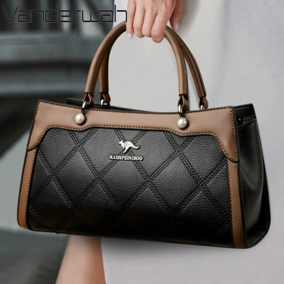 Premium Quality Leather Tote – Chic, Spacious & Stylish