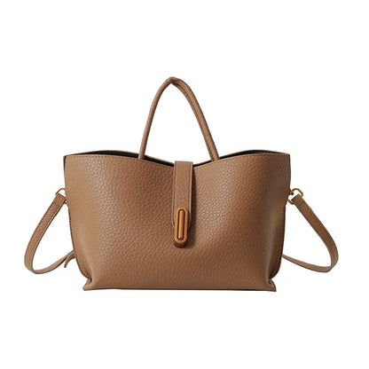 Lychee Leather Tote – Chic, Versatile & Effortlessly Stylish