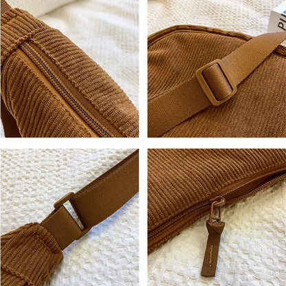 Corduroy Hobo Crossbody
