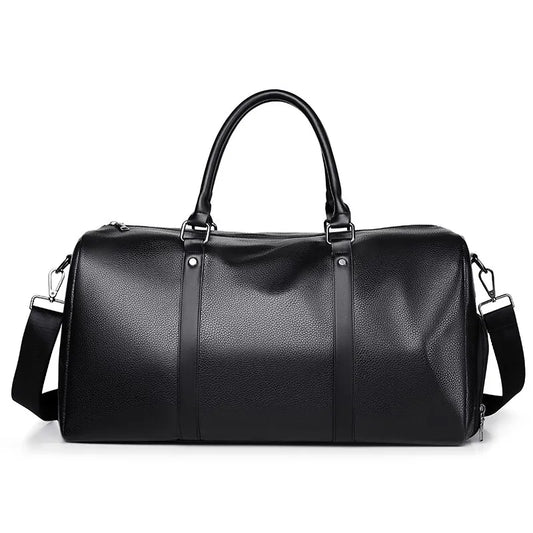 Retro Waterproof Duffel – Large Capacity Bag for Short Trips, Sports & Motorcycle Training