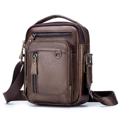 Genuine Leather Crossbody Bag