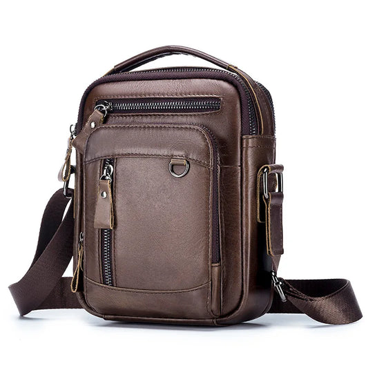 Genuine Leather Crossbody Bag