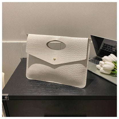 Crocodile Pattern Clutch – Elegant Tote & Handbag for Office, Dinner & Giftin