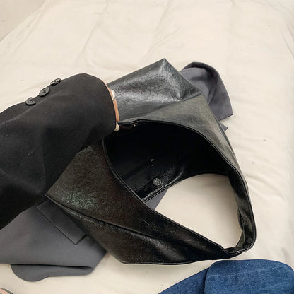 LEFTSIDE PU Shoulder Hobo