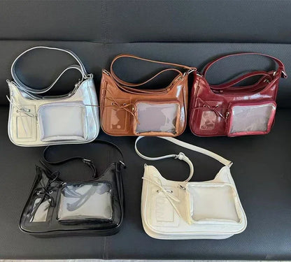 Y2K Transparent Ita Bag