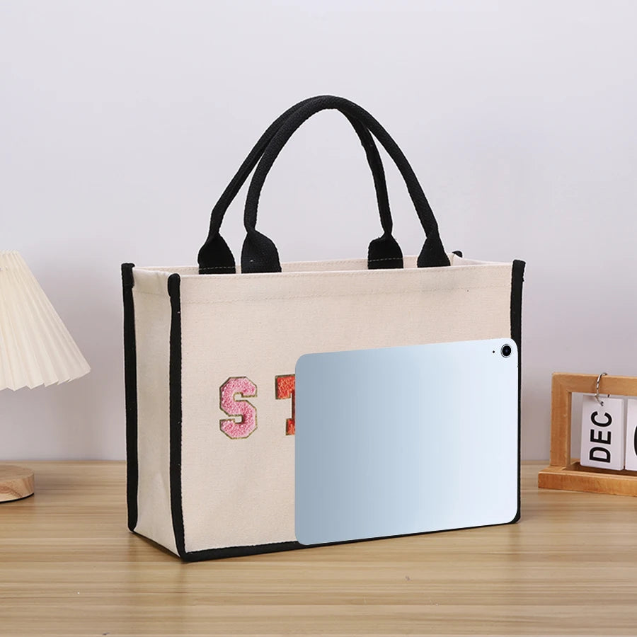 Simple Canvas Tote – Spacious, Durable & Travel-Ready