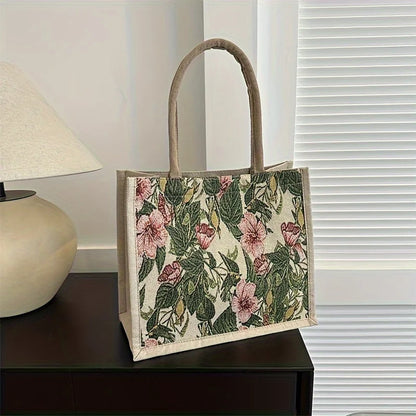 Vintage Floral Tote – Stylish, Casual & Party-Perfect