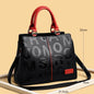 Leather Designer Tote – Casual Large-Capacity Crossbody Shoulder Bag for Women