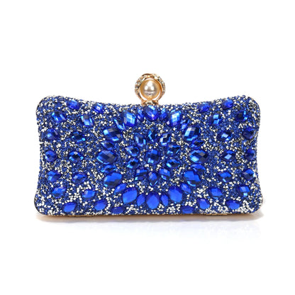 Acrylic Rhinestone Evening Clutch – Glam Party & Wedding Shoulder Bag