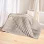 Chic Corduroy Evening Clutch – Large Fashion Shoulder Bag with Chain Strap