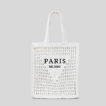 Handwoven Straw Tote – Chic, Spacious & Perfect for Summer