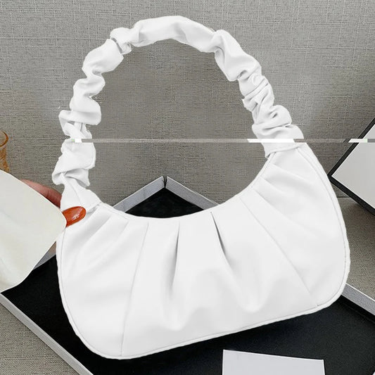 Stylish Pleated Handbag – Elegant & Modern