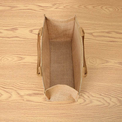 Linen Ribbon Tote – Simple, Spacious & Everyday Chic