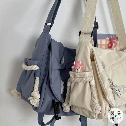 Retro Large Capacity Shoulder Tote