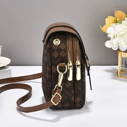Multi-Layer Small Crossbody – Fashionable Luxury Shoulder Bag for Women