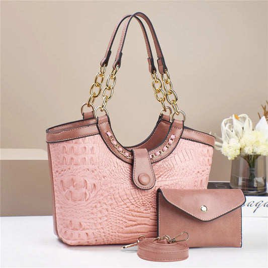 Soft Leather Handbag – Versatile Crossbody Shoulder Bag for Women