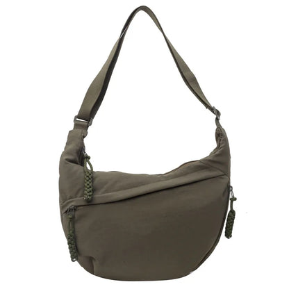 Nylon Crossbody Shoulder Hobo Bag