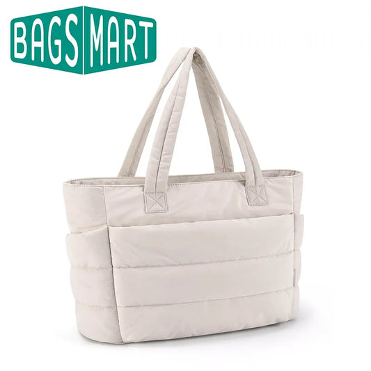 Versatile Solid Tote – Perfect for Work, Class & Shopping