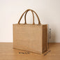 Linen Ribbon Tote – Simple, Spacious & Everyday Chic