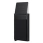 Automatic Flip Card Holder – Metal Anti-Theft Wallet with 12-Slot Side Push Design for Men