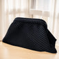 Chic Corduroy Evening Clutch – Large Fashion Shoulder Bag with Chain Strap