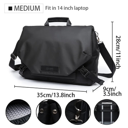 Waterproof Oxford Sling – Sleek Business Crossbody Bag