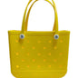 Large EVA Beach Tote – Jelly Style, Summer-Ready & Mom-Friendly