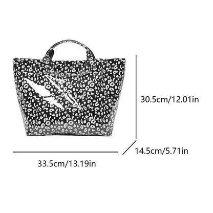 Large Capacity Tote – Chic, Durable & Commute-Ready"