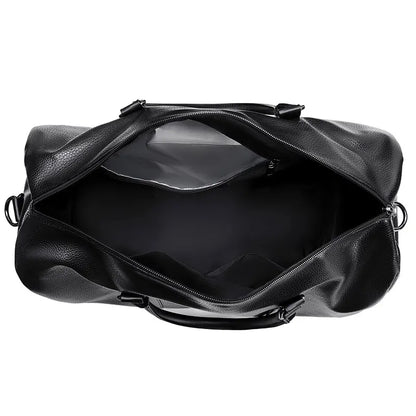 Retro Waterproof Duffel – Large Capacity Bag for Short Trips, Sports & Motorcycle Training