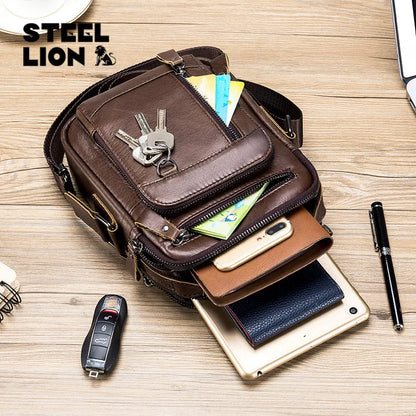 Genuine Leather Crossbody Bag