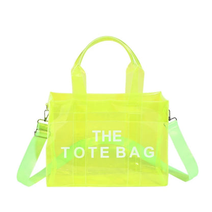 Transparent Tote – Trendy, Spacious & Designer-Inspired