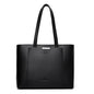 Luxury Leather Tote – Soft Designer Shoulder Bag for Women with Laptop Capacity