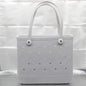 Large EVA Beach Tote – Jelly Style, Summer-Ready & Mom-Friendly