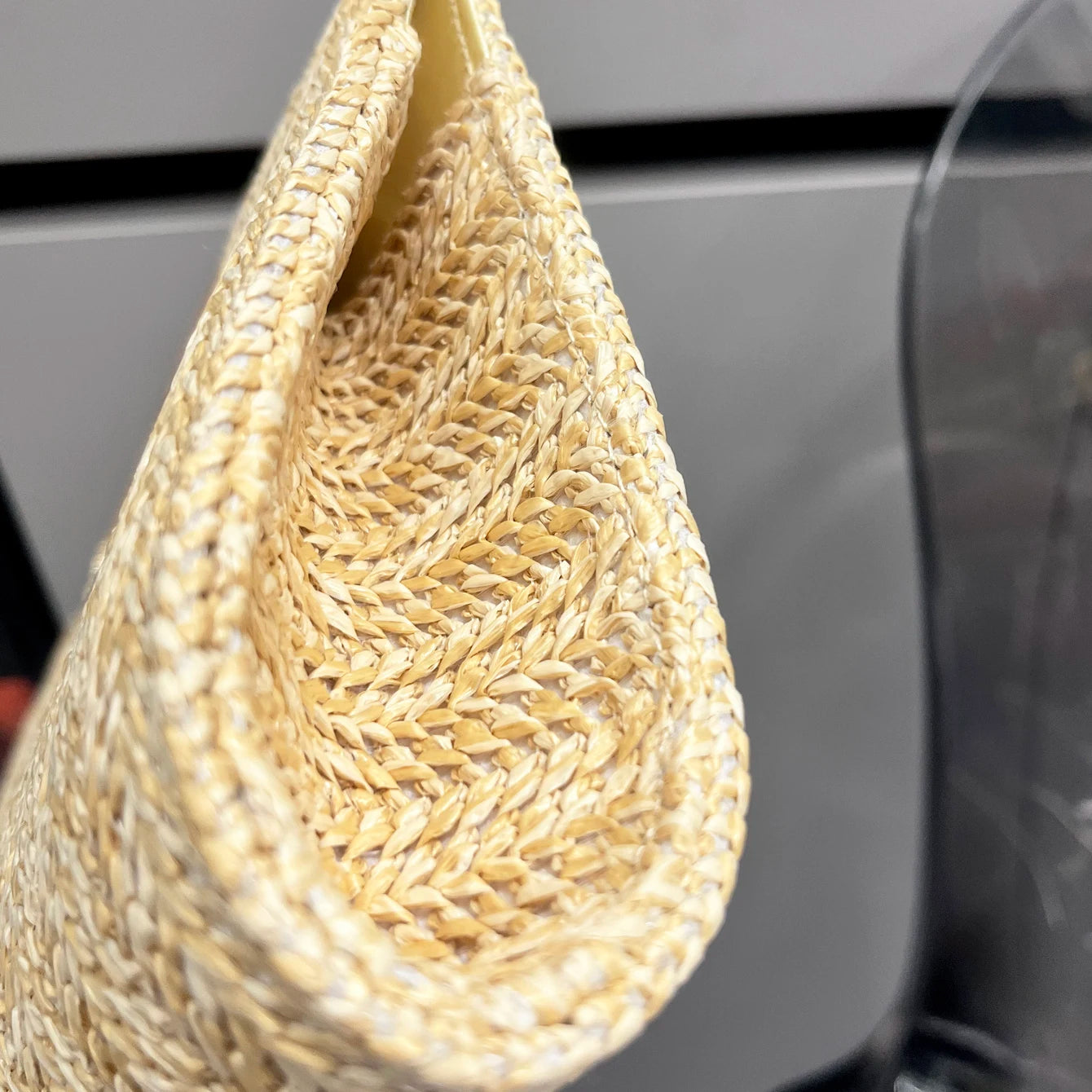 Purses and handbag Women's bag Straw Handbag Clutch Purse With Metal Chain Handbags designer bags for women