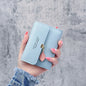 New Korean Version of The Simple Small Wallet Tri-fold Coin Bit Money Clip Coin Purse Cross-border Short Ladies Wallet